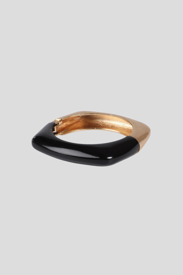 Two-tone square bracelet