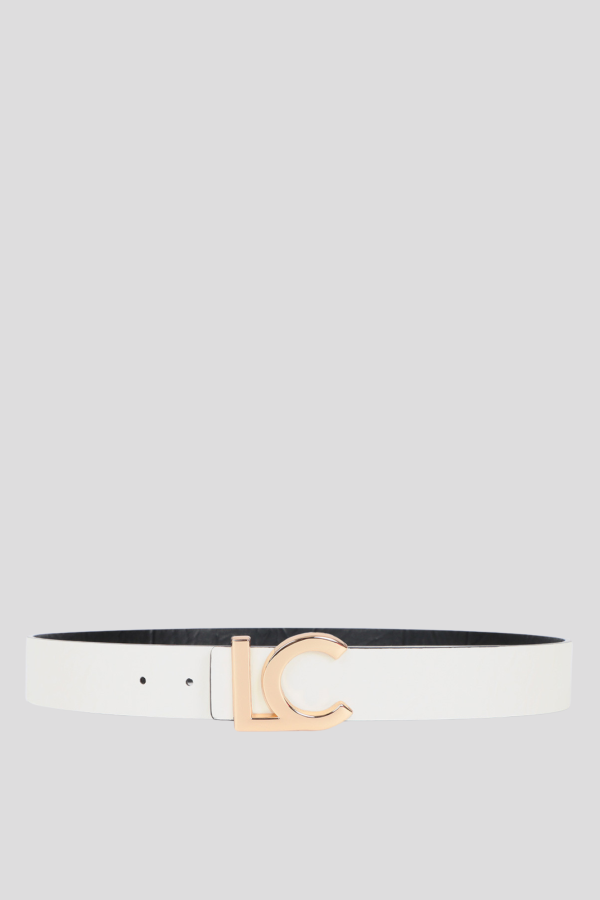 Reversible belt with LC buckle