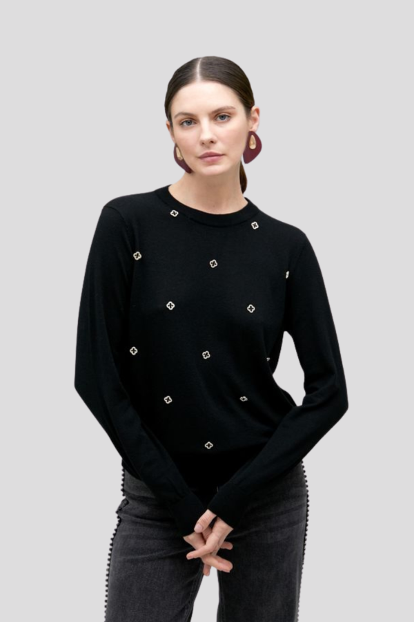 Sweater with Jewels
