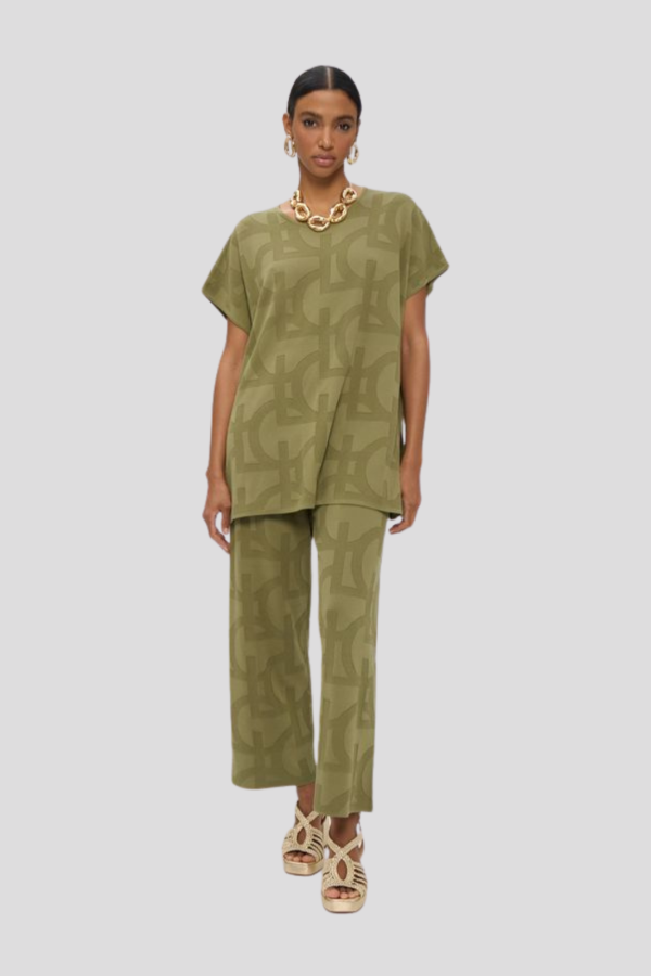 Camiseta tricot jaquard LC