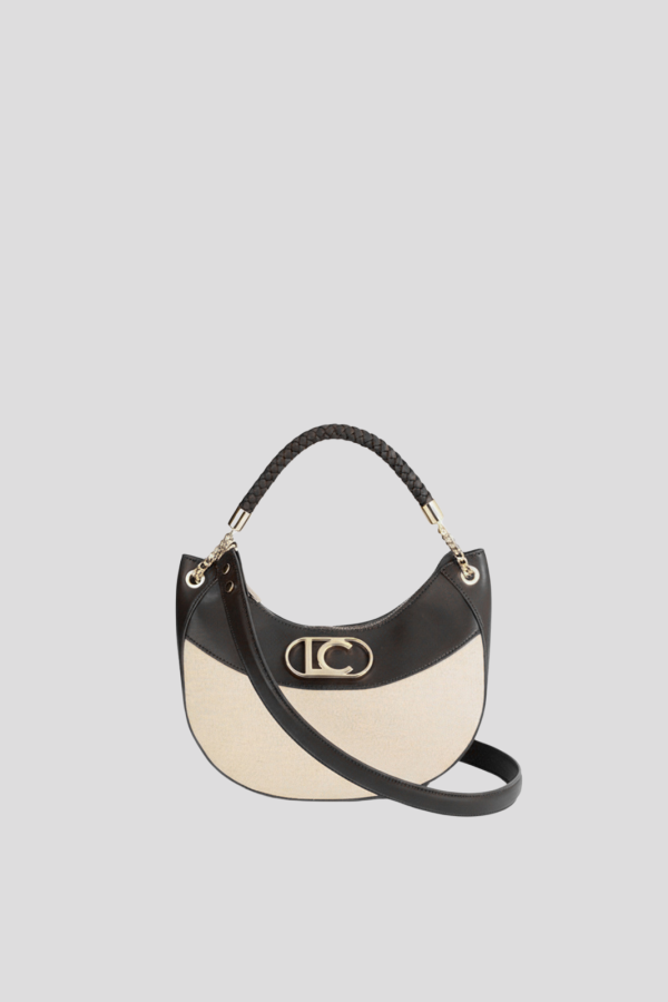 obo efecto piel y canvas bicolor