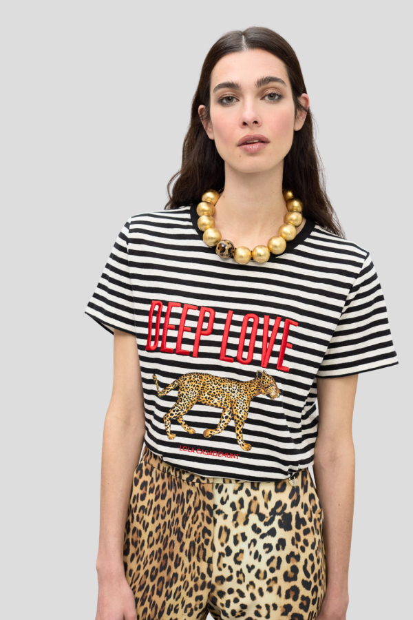 Camiseta rayas Deep Love