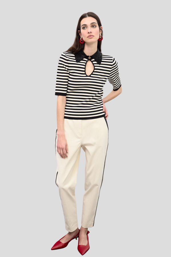 Pantalon vives contraste p.u.