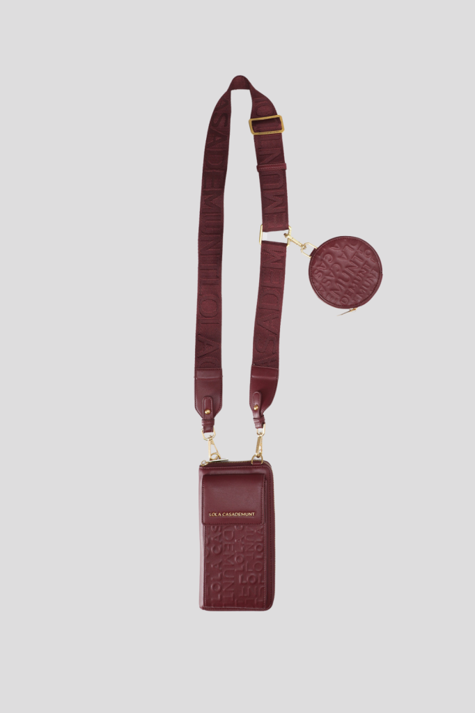 Stitching logo mobile phone case