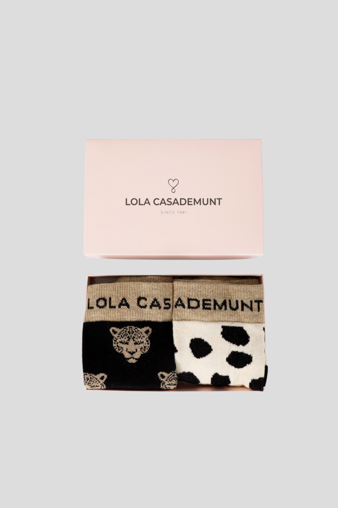 Gift Pack Lurex Patterned Socks