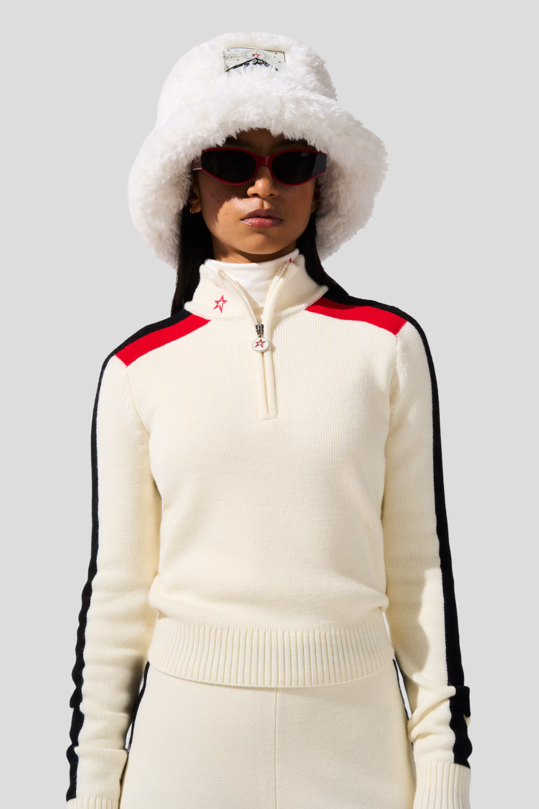 La Tour 1/4 Zip Sweater - Image 2